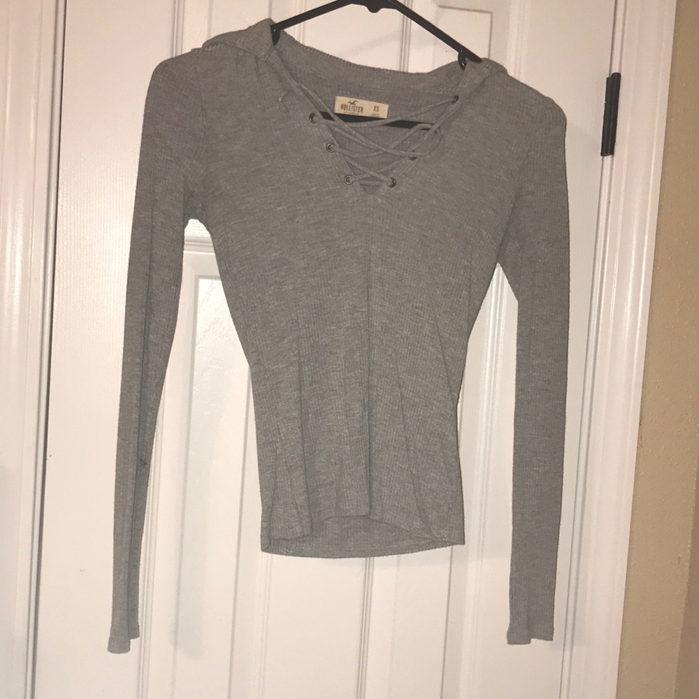 Gray long sleeve